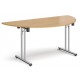 Deco Folding Leg Semi-Circular Meeting Room Table